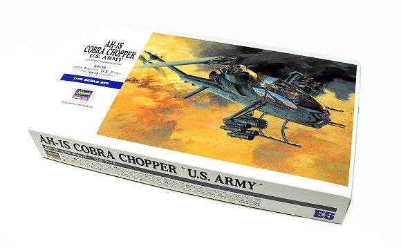 Hasegawa 1/72 Scale Bell AH-1S Cobra U.S. Army Attack Helicopter Plastic Model 00535 NZ Stock
