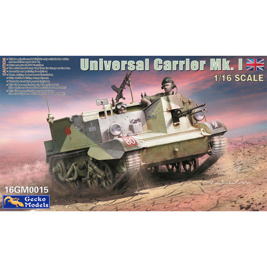 Universal Carrier Mk.I — 1/16 Scale Gecko Models | No. 16GM0015