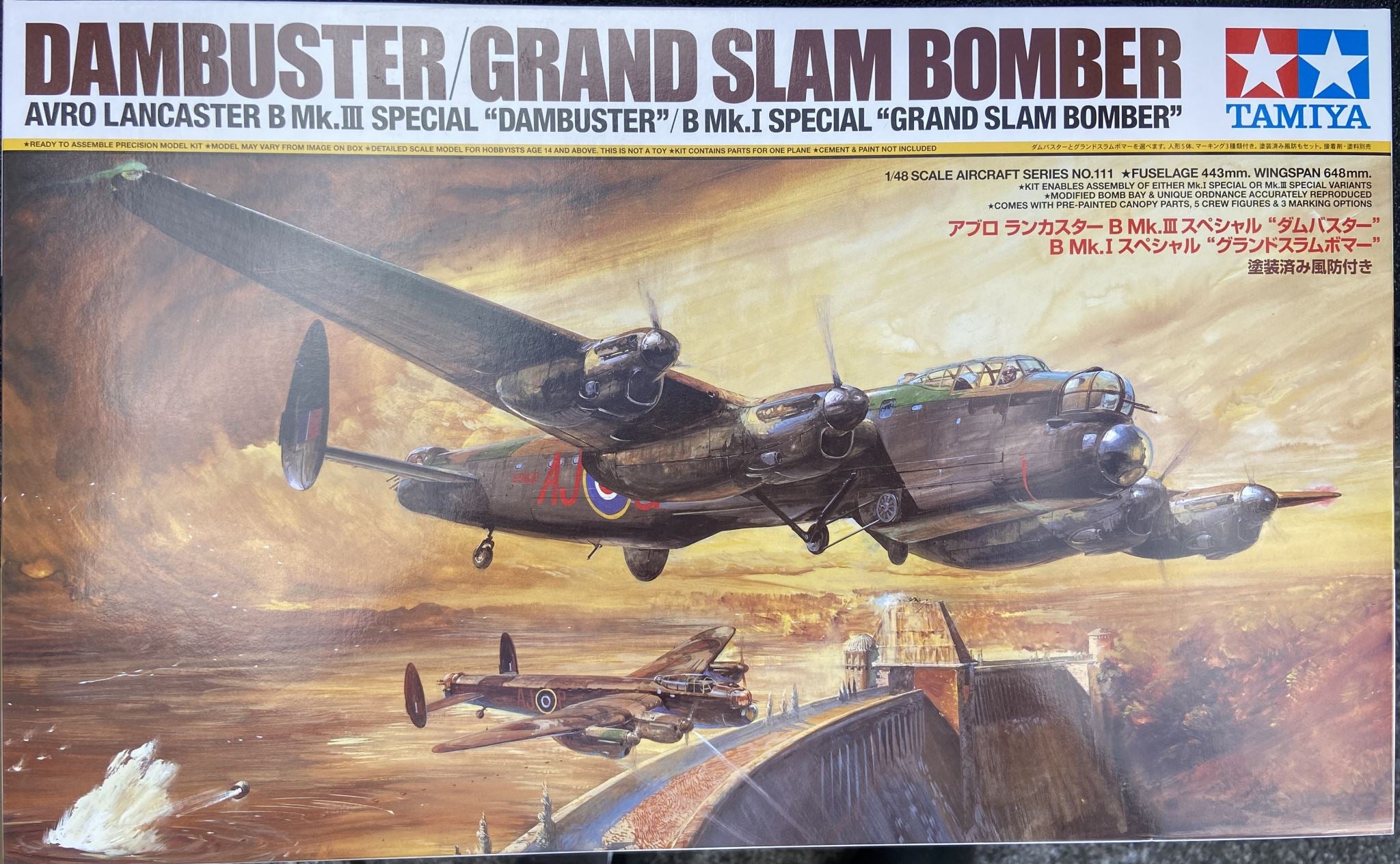 Avro Lancaster B Mk.III Special "DAMBUSTER"/B Mk.I Special Tamiya 61111 1:48