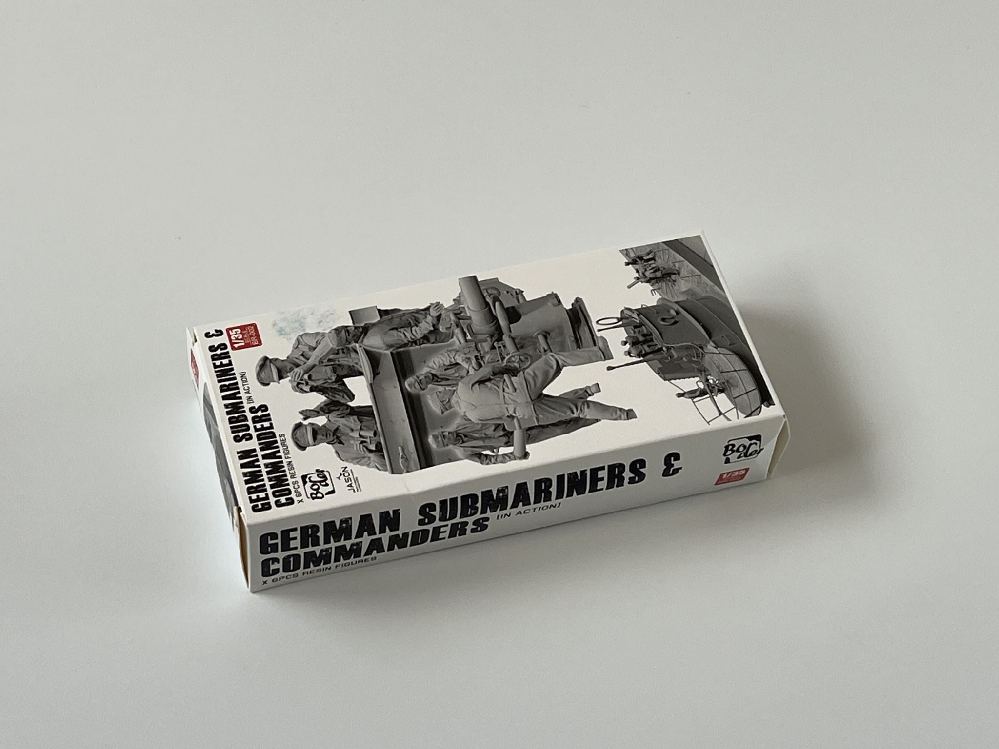 German Submariners & Commanders (in action) (6 Pcs.) Border Model BR-002 1:35