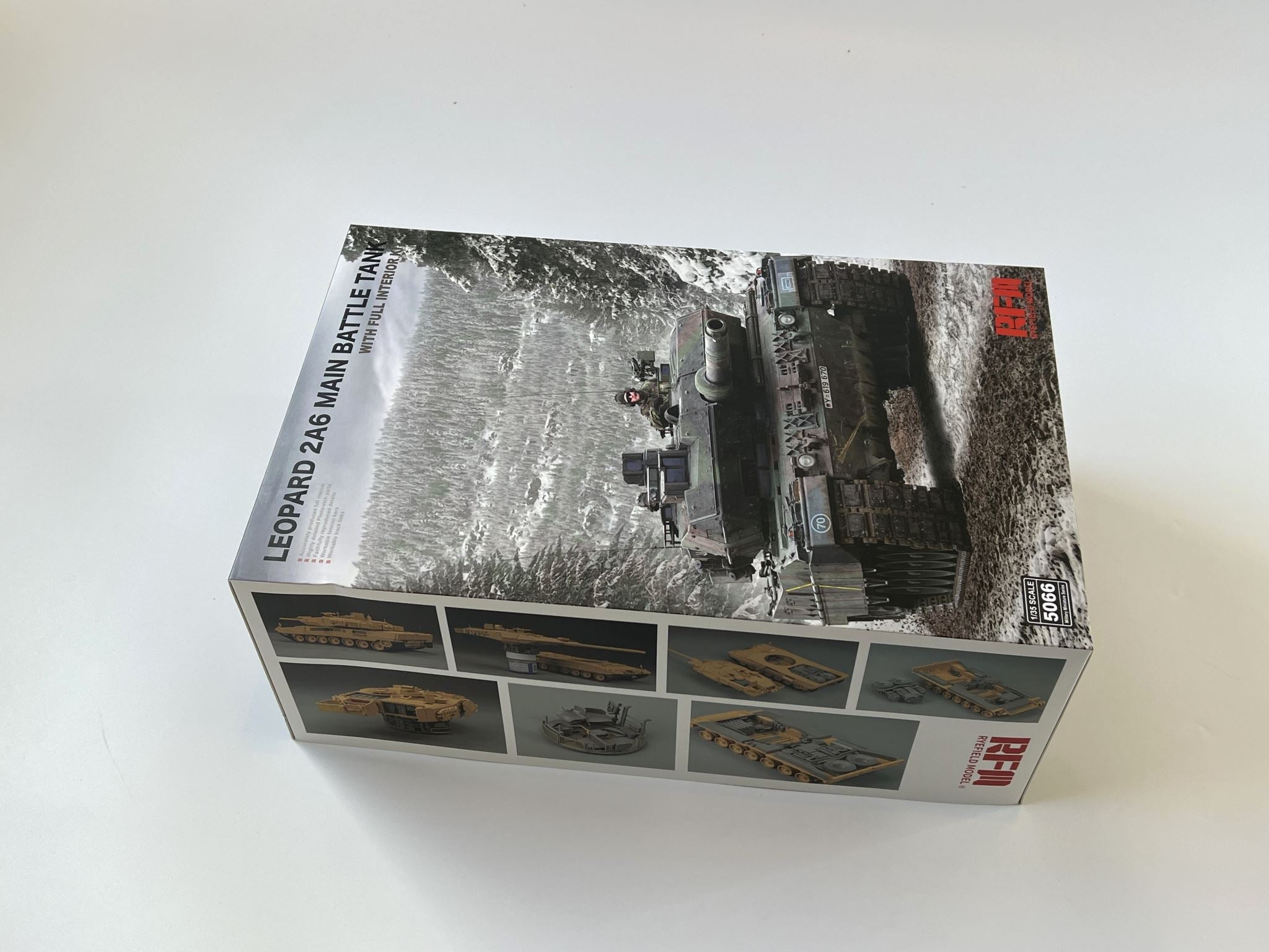 RFM 1/35 Leopard 2A6 Main Battle Tank – Full Interior Kit RM-5066