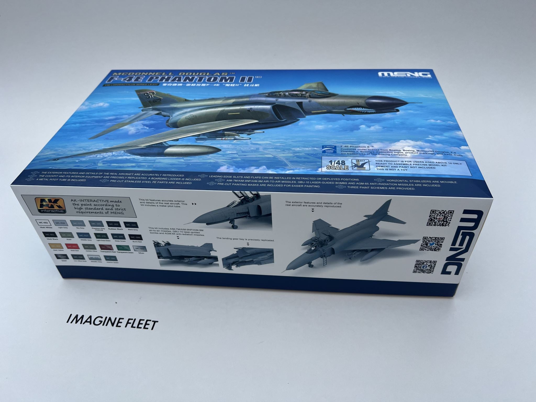Meng Model 1/48 McDonnell Douglas F-4E Phantom II (No. LS-017)