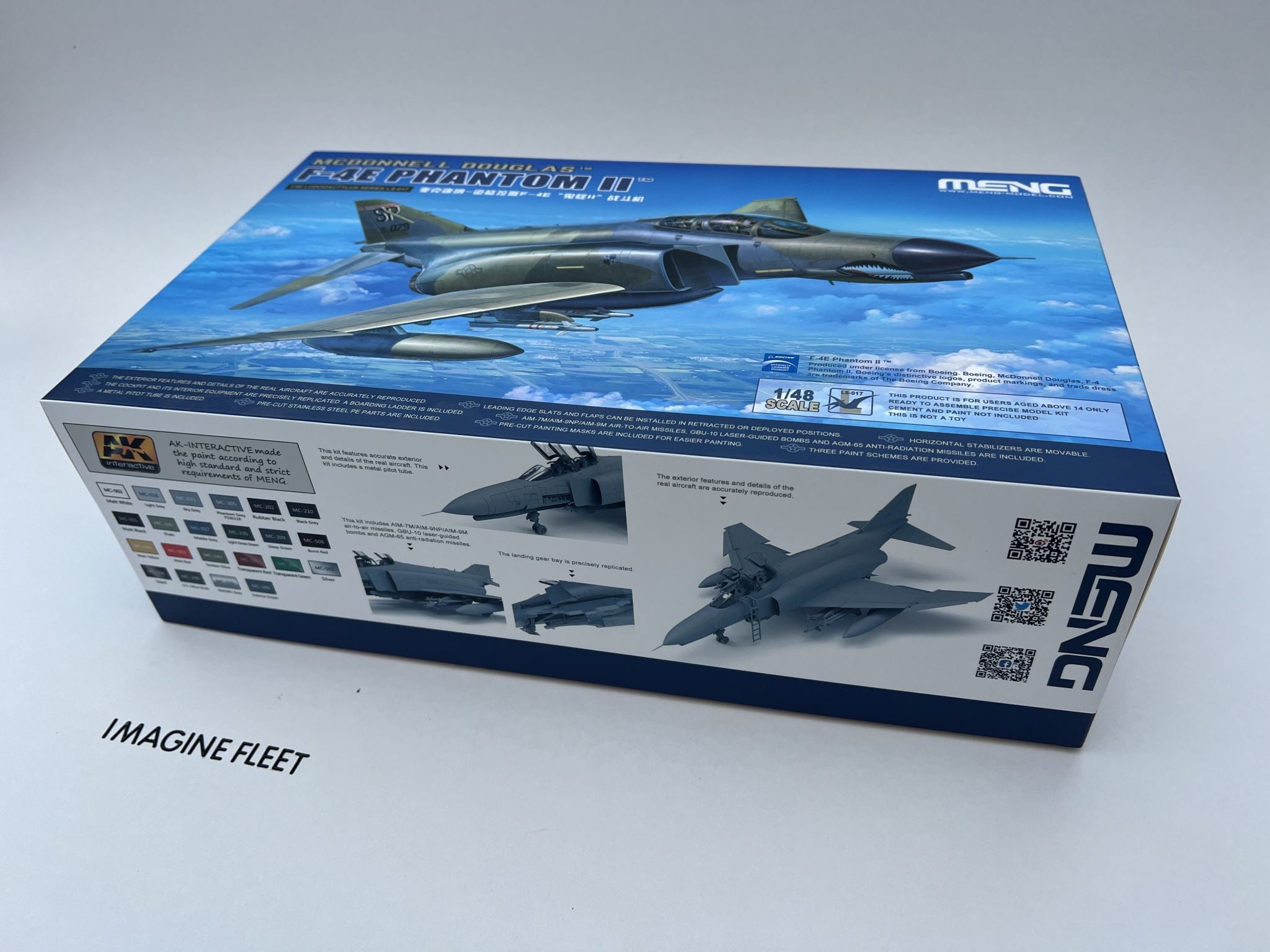 Meng Model 1/48 McDonnell Douglas F-4E Phantom II (No. LS-017)