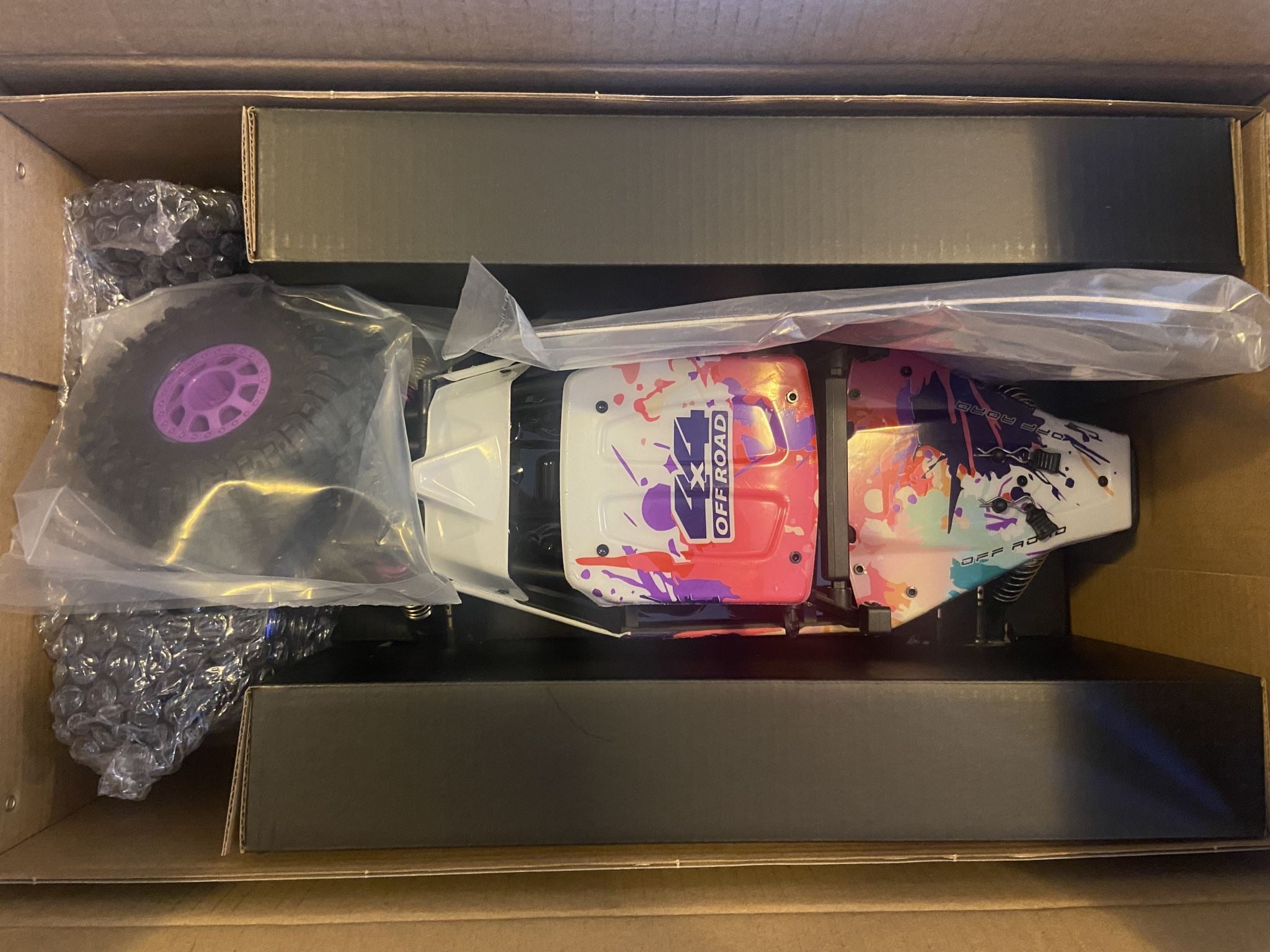 Rlaarlo 1/12 RTR Brushless RC Desert Truck , Max 45MPH Fast RC Cars,AM-D12