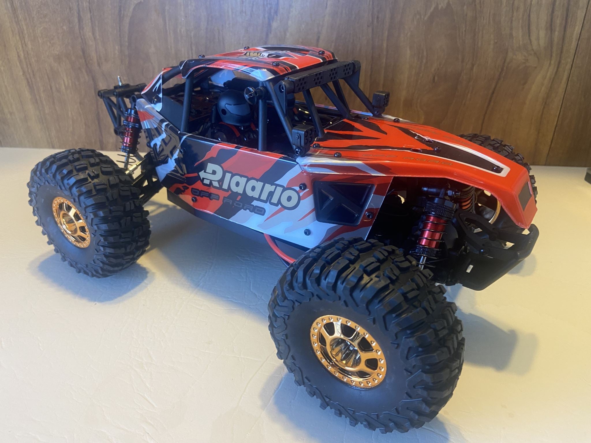 Rlaarlo 1/12 RTR Brushless RC Desert Truck , Max 45MPH Fast RC Cars,AM-D12