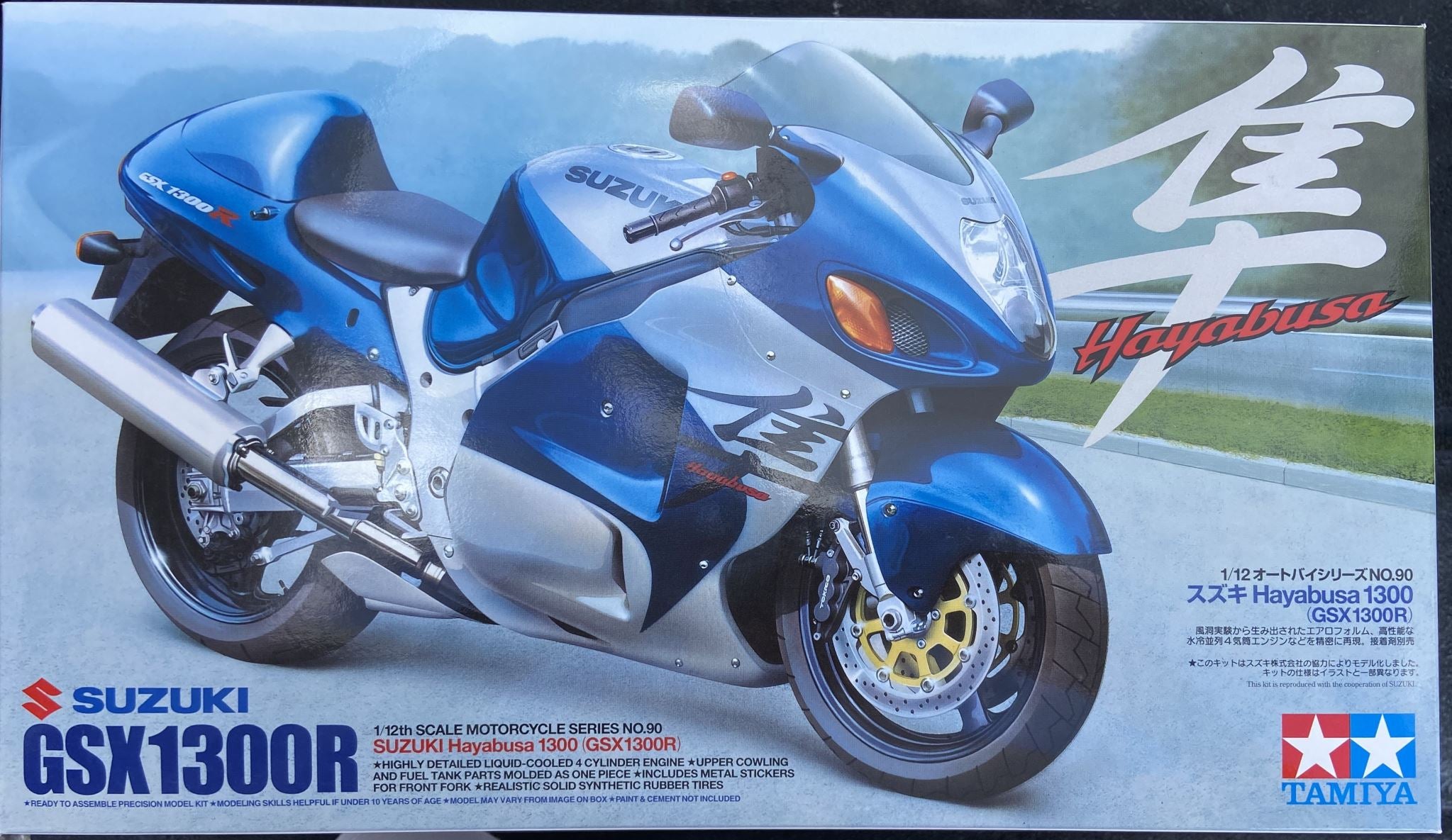 Tamiya 1/12 Scale Suzuki GSX1300R Hayabusa Plastic Model 14090 NZ Stock