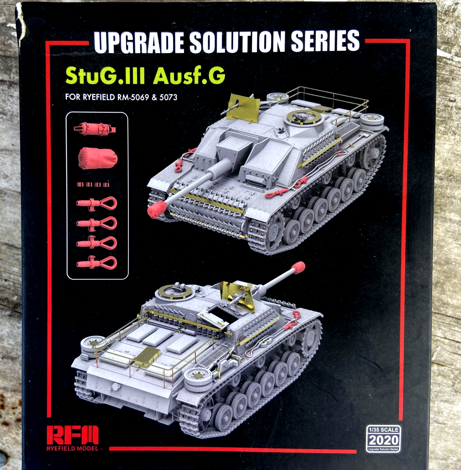 Upgrade Set StuG. III Ausf. G Rye Field Rye Field Model No. RM2020 1:35