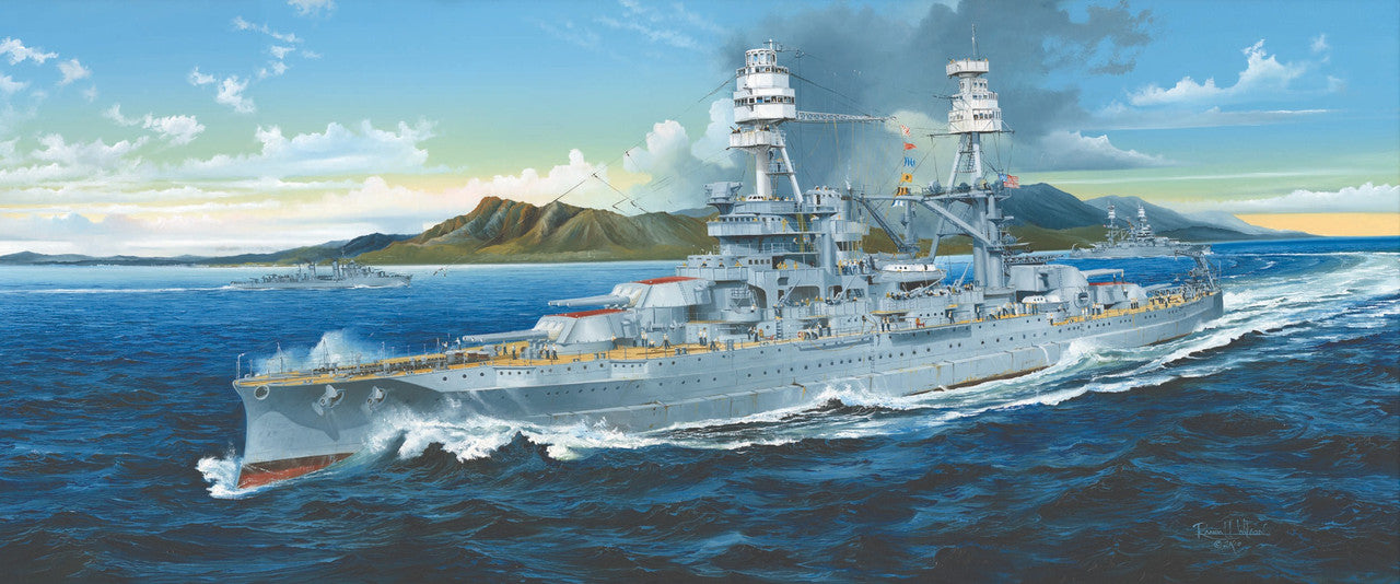 Trumpeter 1/200 Scale USS Arizona BB-39 Battleship 03701 Plastic Model Kit