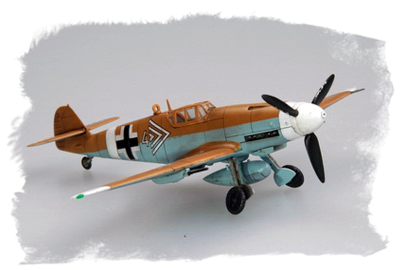 HobbyBoss 1/72 Bf 109G‑2/Trop Easy Assembly Kit – WWII German Fighter (No. 80224)