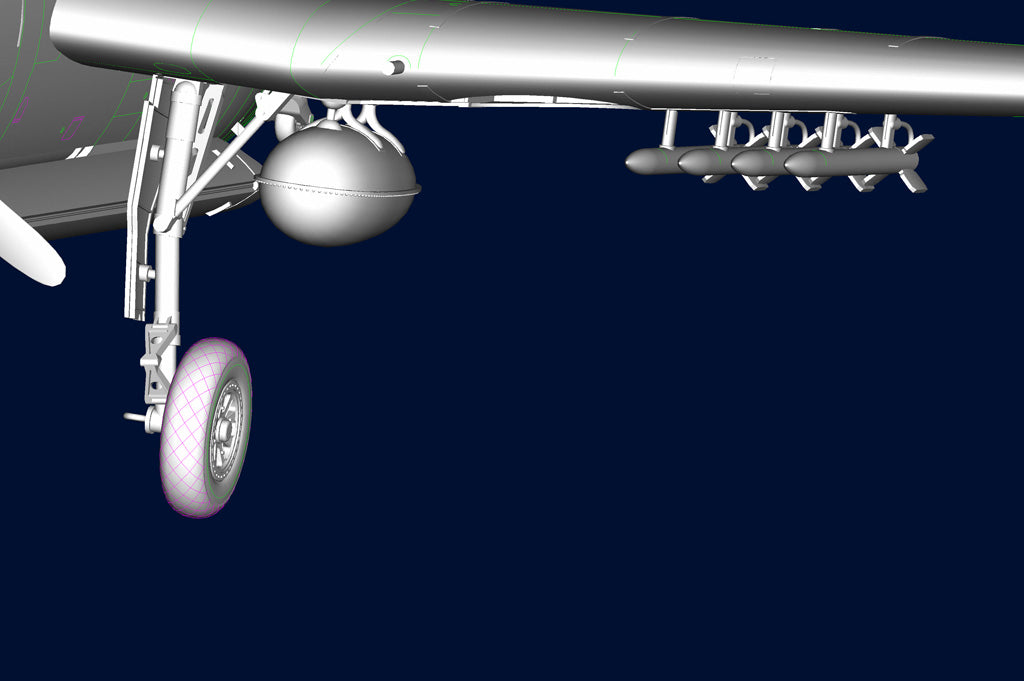 HobbyBoss 1/48 British Fleet Air Arm Avenger Mk.I Torpedo Bomber Kit 80331