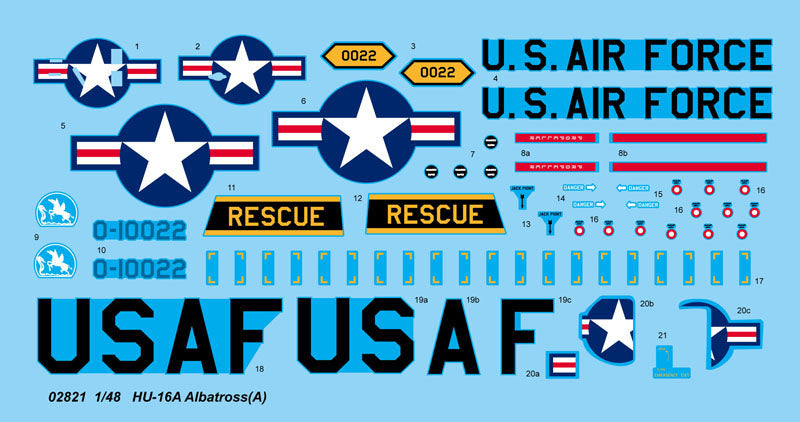 Trumpeter 1/48 HU-16A Albatross Amphibious Rescue Aircraft – No. 02821