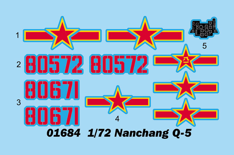 Trumpeter 1/72 Scale Nanchang Q-5Yi Naval Torpedo Attacker 01684 Plastic Model Kit NZ Stock