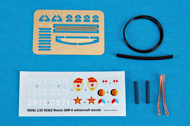 Trumpeter 1/35 Russian SAM-6 Antiaircraft Missile System (2K12 Kub / SA-6 "Gainful") (No. 00361)