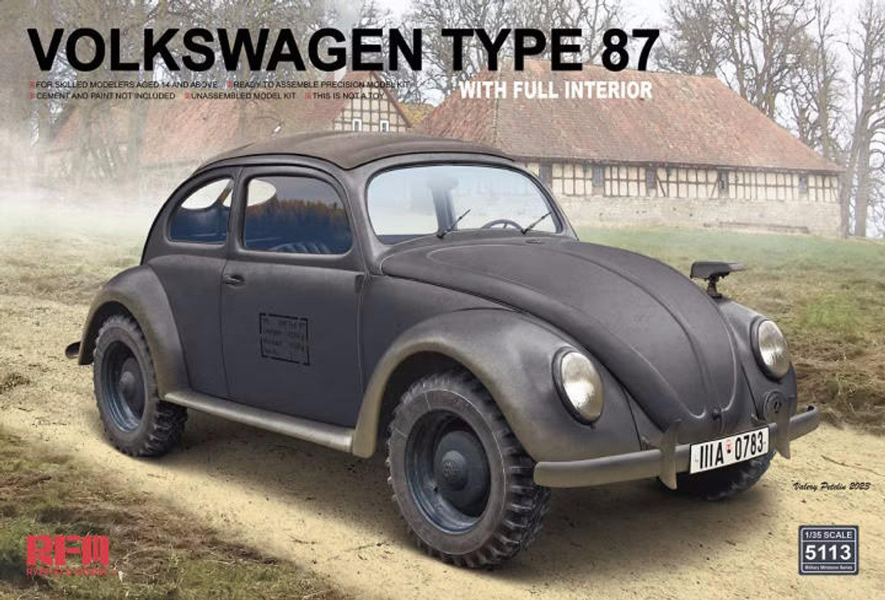 Rye Field 1/35 Volkswagen Type 87 w/ Full Interior – RM-5113