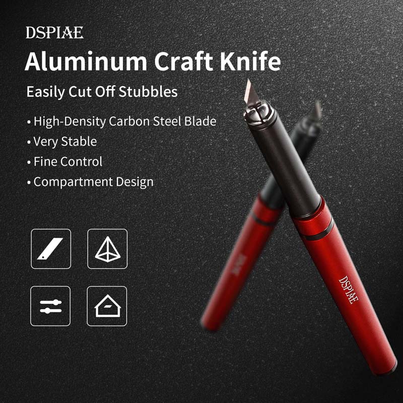 DSPIAE Aluminium Alloy Diablo Hobby Knife DK‑1 (No. DK‑1)