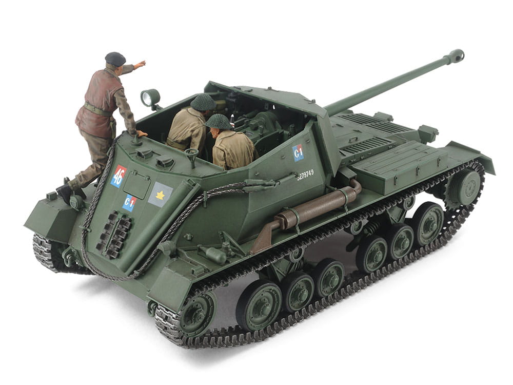 Tamiya 1/35 British Archer Self-Propelled Anti-Tank Gun WWII Plastic Model Kit 35356