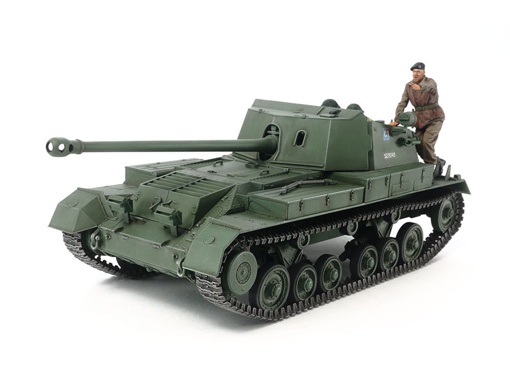 Tamiya 1/35 British Archer Self-Propelled Anti-Tank Gun WWII Plastic Model Kit 35356