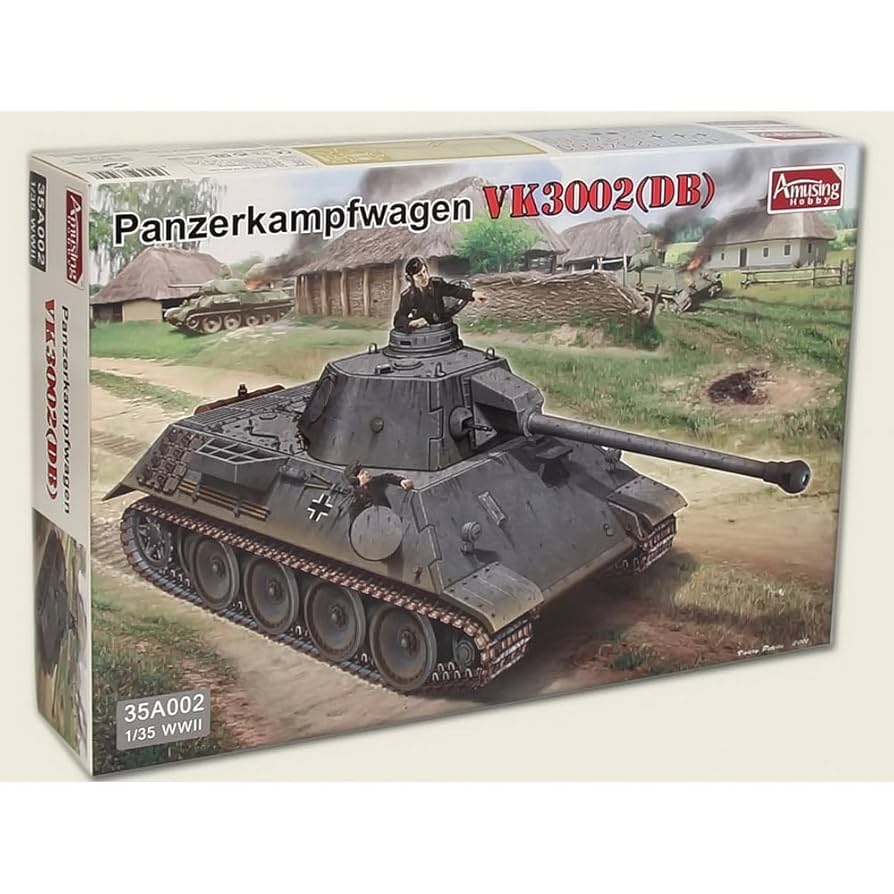 Amusing Hobby 1/35 Panzerkampfwagen VK3002(DB) German WWII Medium Tank Kit 35A002