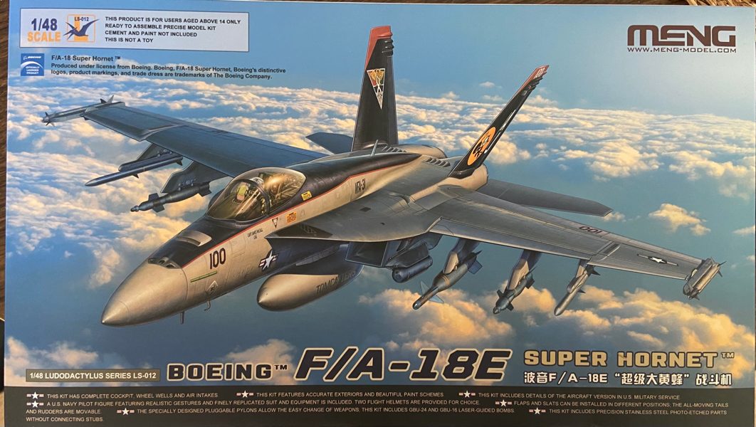 1/48 Meng F/A-18E super hornet