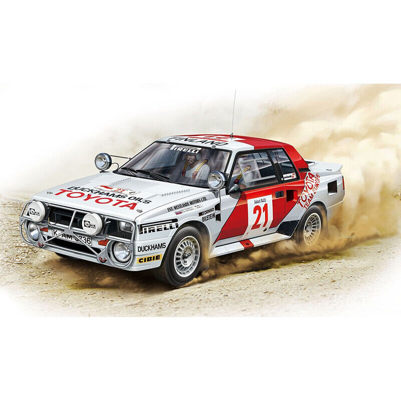 Toyota Celica TA64 '85 Safari Rally Winner NuNu Model Kit PN24038 1:24
