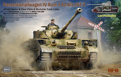 Panzerkampfwagen IV Ausf. J Last Production w/Full Interior RFM 5043 | 1:35