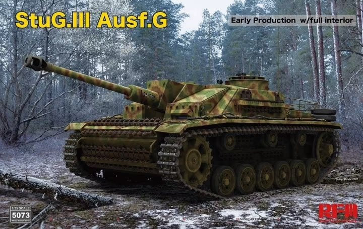 Rye Field Model 1/35 StuG III Ausf. G Early Production w/ Full Interior (No. RM-5073)