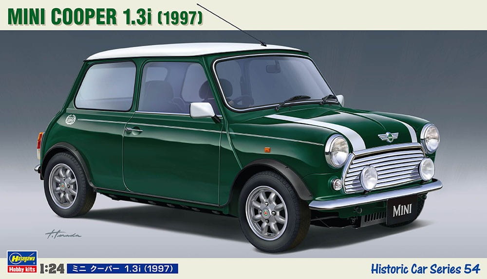 Hasegawa 1/24 Scale Mini Cooper 1.3i 1997 Plastic Model Car Kit HC54 / 21154