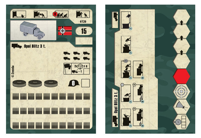 ZVEZDA ZV6126 German Truck Opel Blitz (1937-1944) Model kits