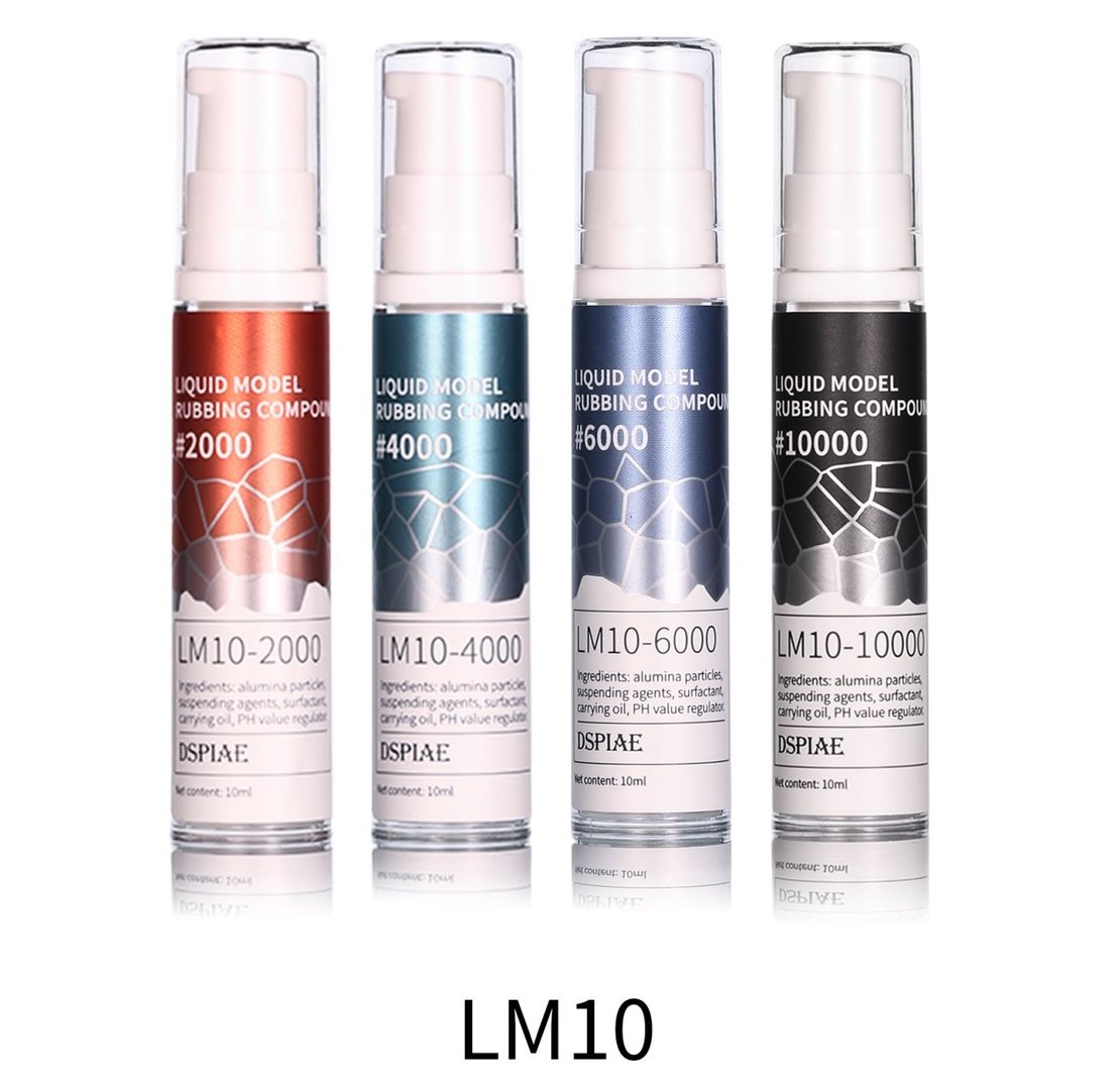 DSPIAE LM-10 Liquid Polishing Compound 6000 Grit Model Finishing Abrasive NZ Stock