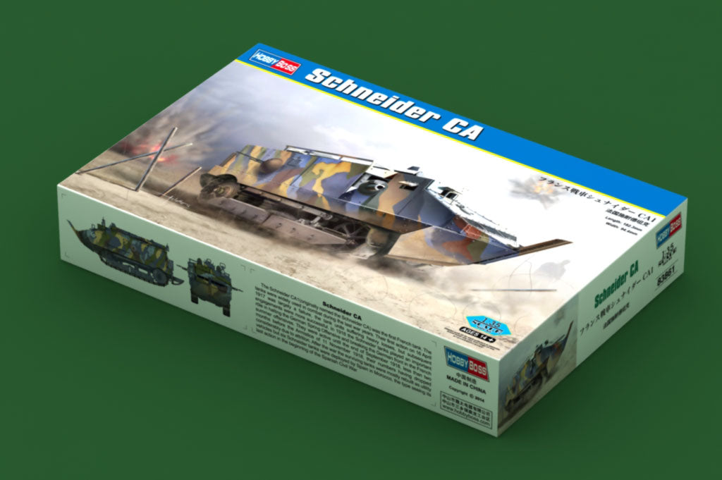 HobbyBoss 1/35 Scale Schneider CA French Heavy Tank Plastic Model 83861 NZ Stock