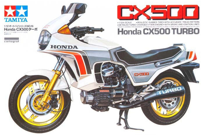 Honda CX500 Turbo Tamiya | No. 14016 | 1:12