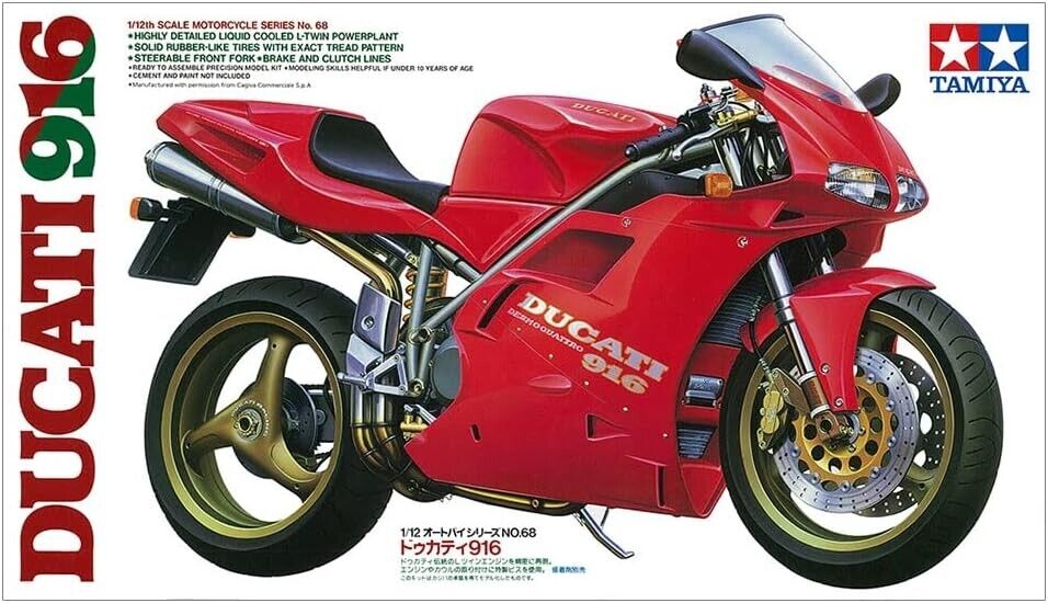 1994 Ducati 916 Tamiya | No. 14068 | 1:12