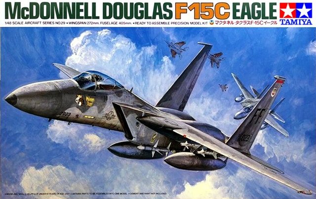 McDonnell Douglas F-15C Eagle Tamiya | No. 61029 | 1:48