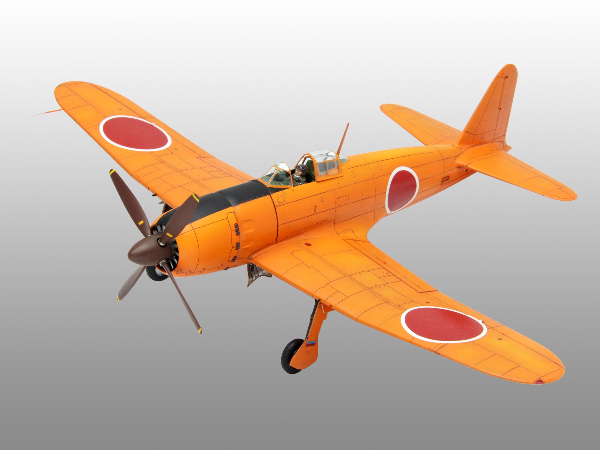 Fine Molds MFC02 1/48 IJN Experimental Carrier Fighter Sam Mitsubishi A7M1 Reppu