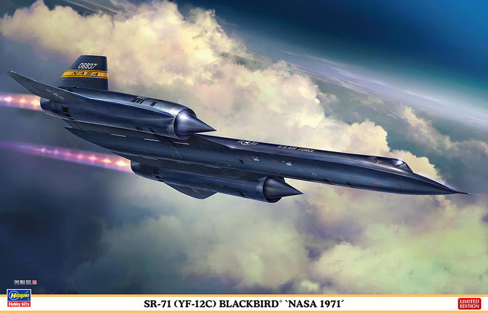SR-71 (YF-12C) Blackbird `NASA 1971´ Hasegawa | No. 02486 | 1:72