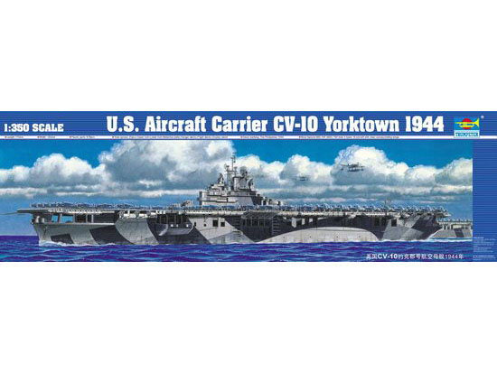 U.S. Aircraft Carrier USS Yorktown CV-10 (1944) Trumpeter | No. 05603 | 1:350