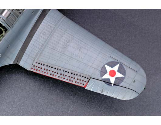 Trumpeter 1:32 scale SBD-3 "Dauntless" MIDWAY (Clear Edition) 02244 scale model kit
