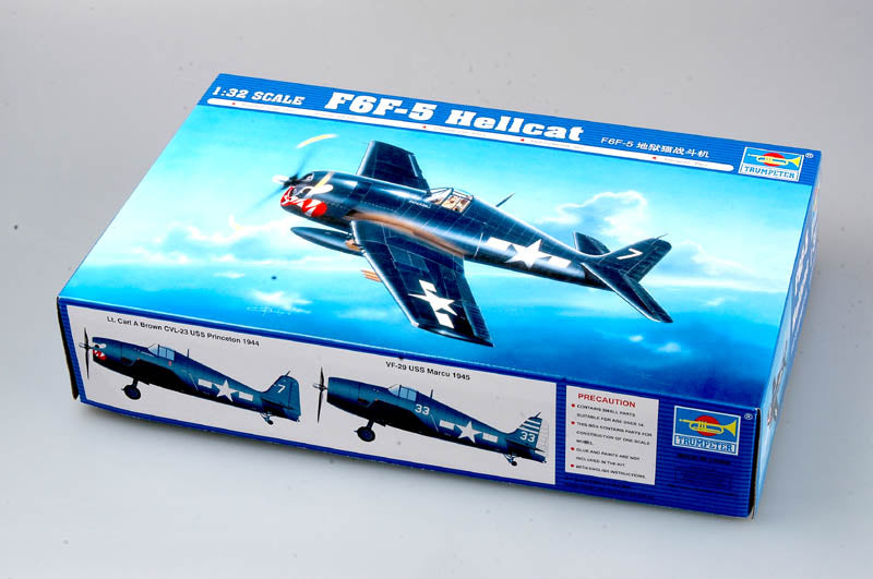 Trumpeter 1/32 F6F‑5 Hellcat – U.S. Navy Carrier Fighter (No. 02257)
