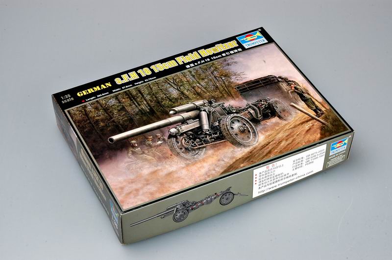 German s.F.H 18 15cm Field Howitzer Trumpeter | No. 02304 | 1:35