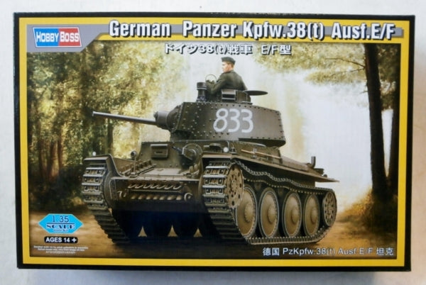 German Panzer Kpfw.38(t) Ausf.E/F HobbyBoss | No. 80136 | 1:35