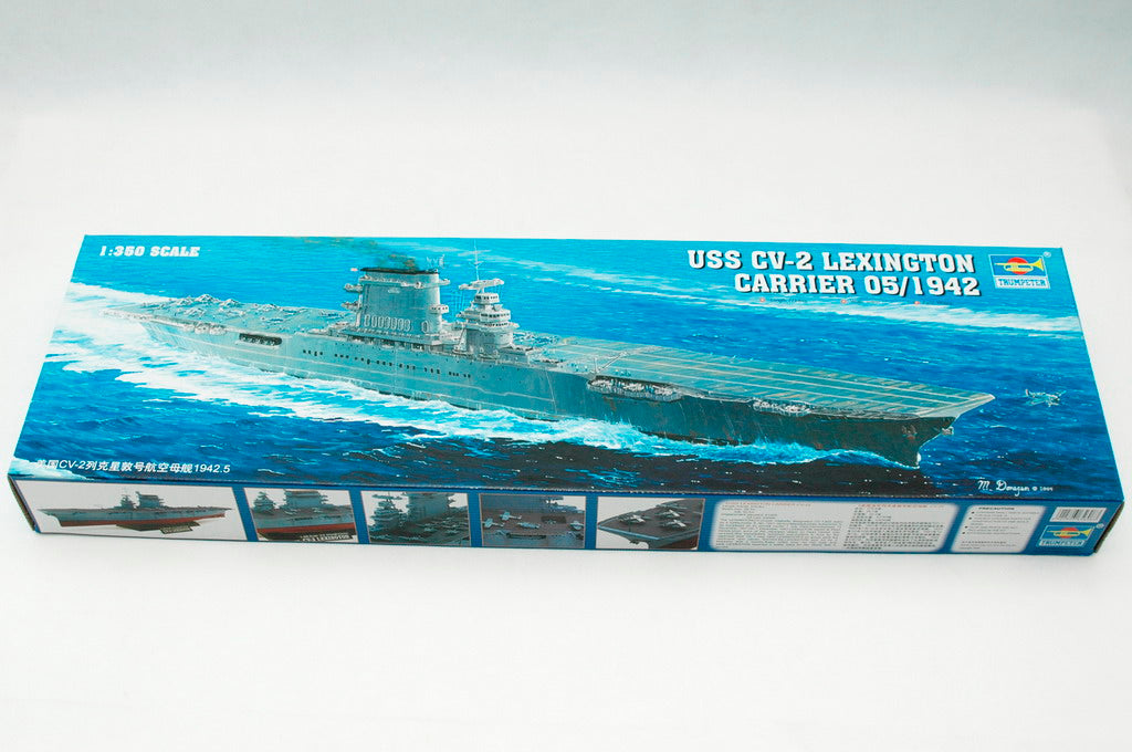 Trumpeter 1/350 USS Lexington CV-2 (May 1942) Aircraft Carrier – No. 05608