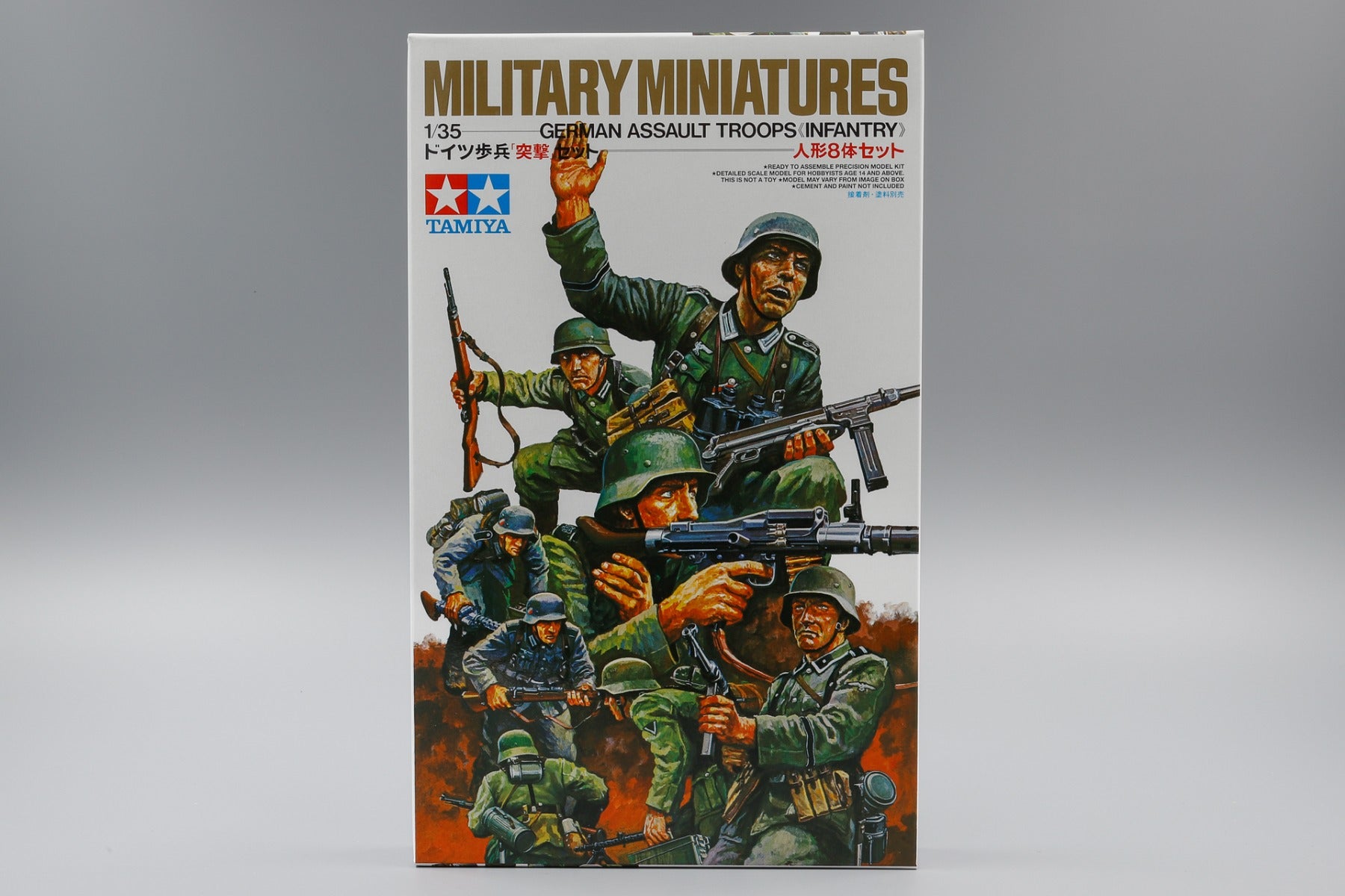 TA35030 Tamiya 1/35 Scale Military German Assault Troops