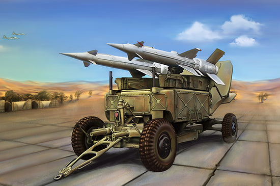 Soviet 5P71 Launcher with 5V27 Missile Pechora (SA3B Goa) Trumpeter 02354 1:35