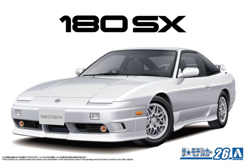 The Model Car Nissan RPS13 180SX Type X '96 Aoshima | No. 064917 | 1:24