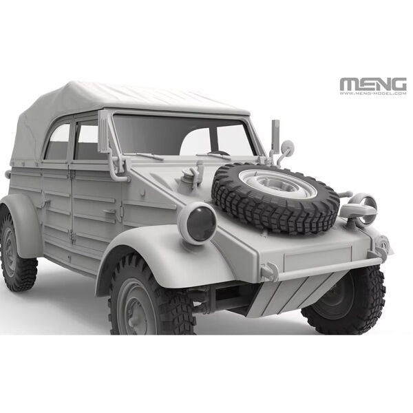 Meng Model 1/35 German Pkw. K1 Kubelwagen Type 82 Eastern Front Kit VS-016