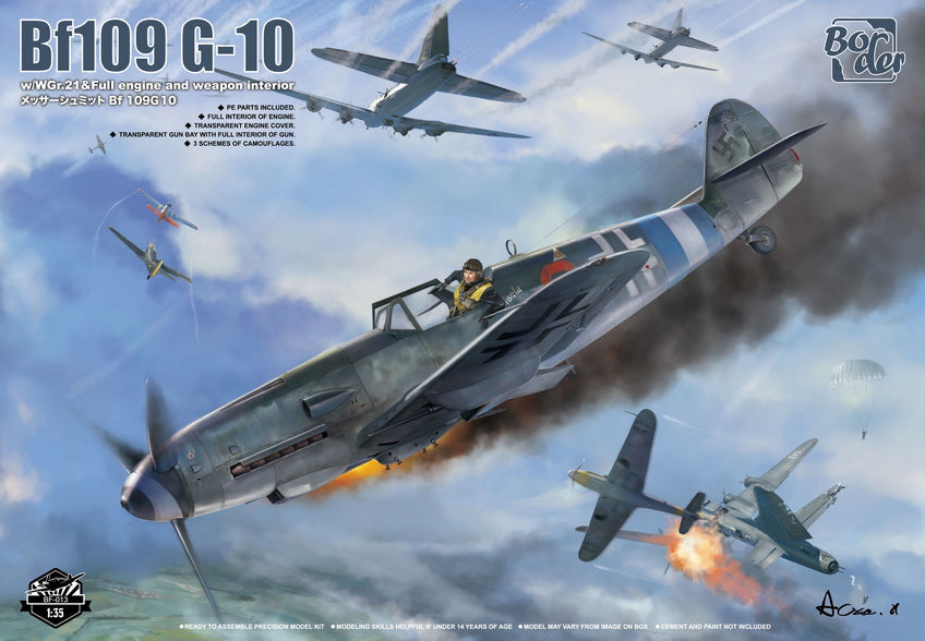 Bf109 G-10 Border Model | No. BF-013 | 1:35