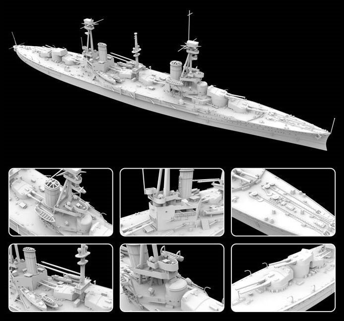 FlyHawk 1/700 Battleship HMS Agincourt – FH1310