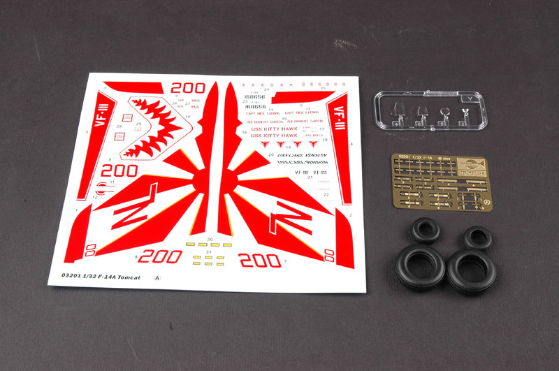 Trumpeter 1/32 Scale F-14A Tomcat 03201 Plastic Model Kit