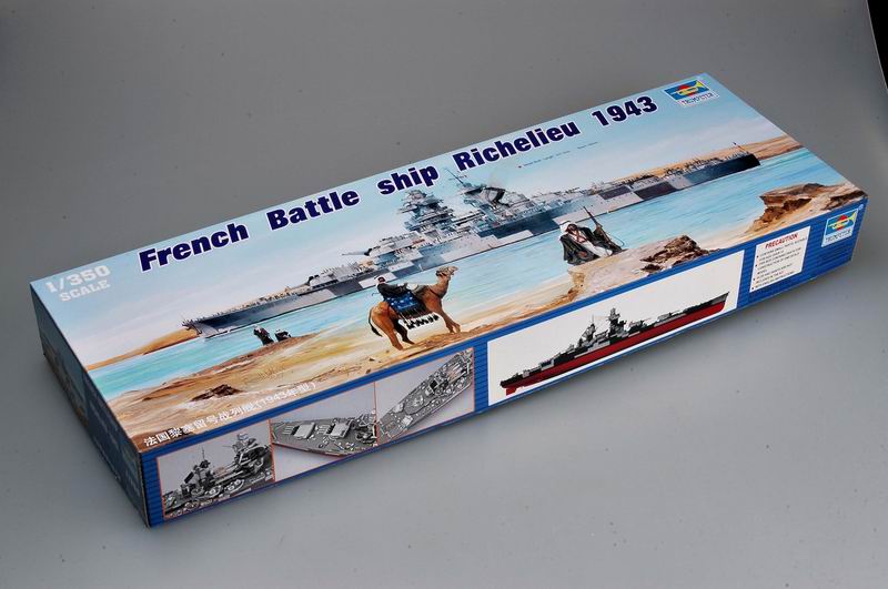 Trumpeter 1/350 Scale French Battleship Richelieu 1943 05311 Plastic Model Kit