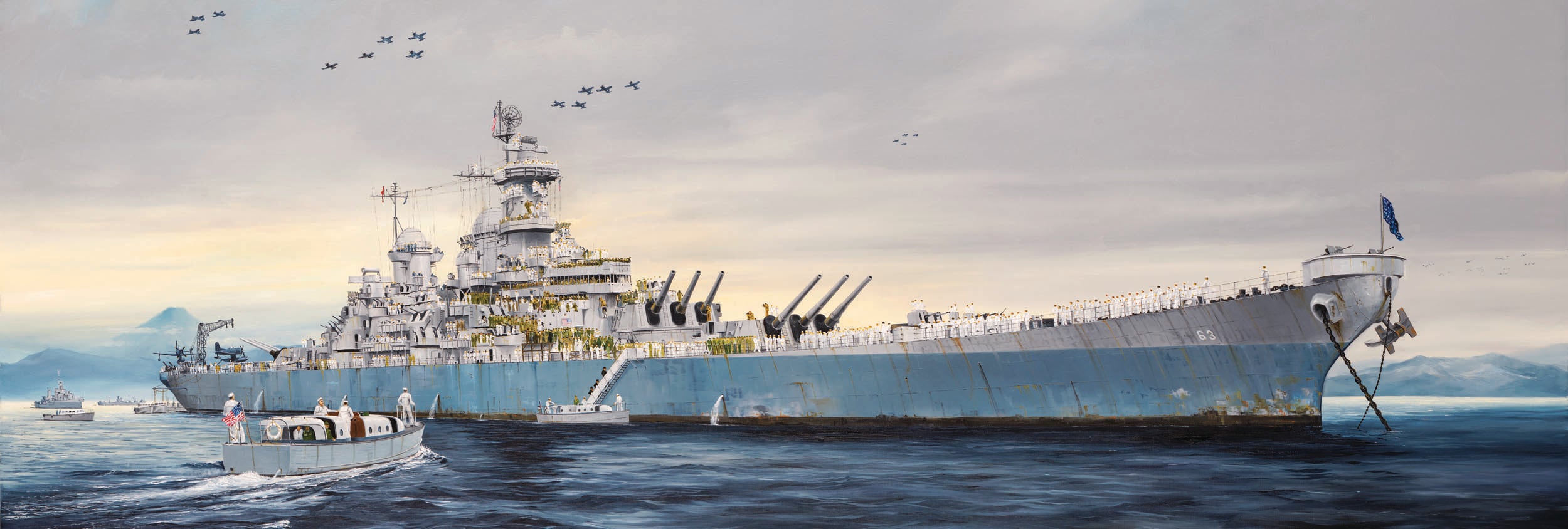 Trumpeter 1/200 Scale USS Missouri BB-63 1945 Battleship 03705 Plastic Model Kit